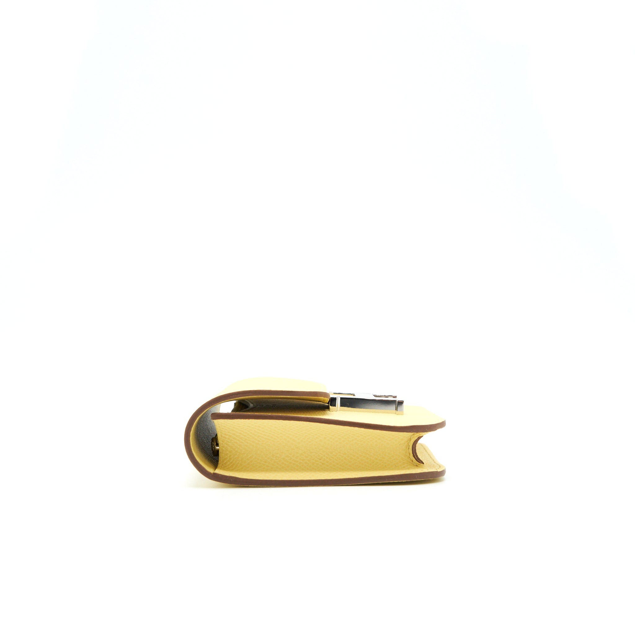 HERMES CONSTANCE SLIM JAUNE POUSSIN SHW