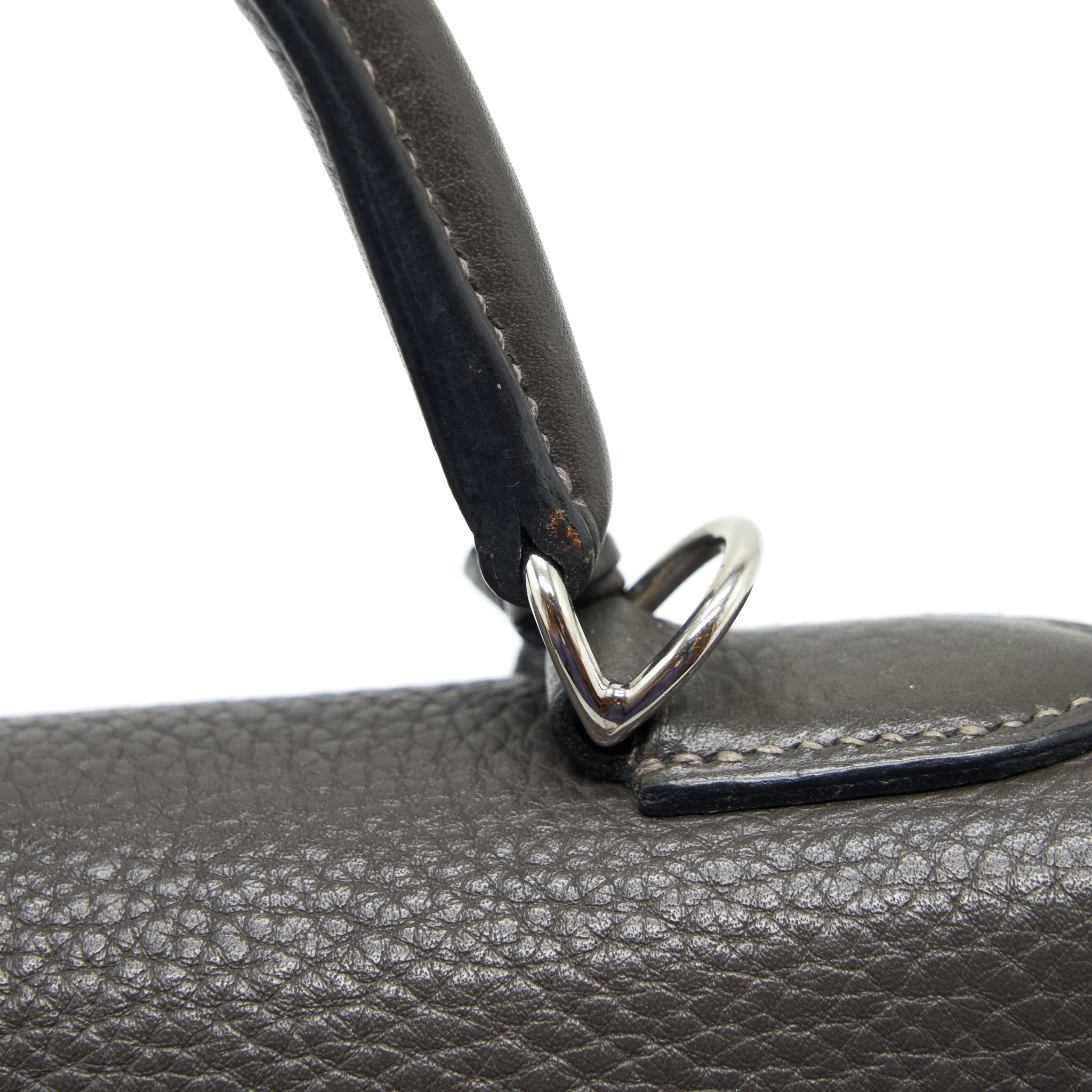 HERMES KELLY 32 CLEMENCE DARK GREY SHW