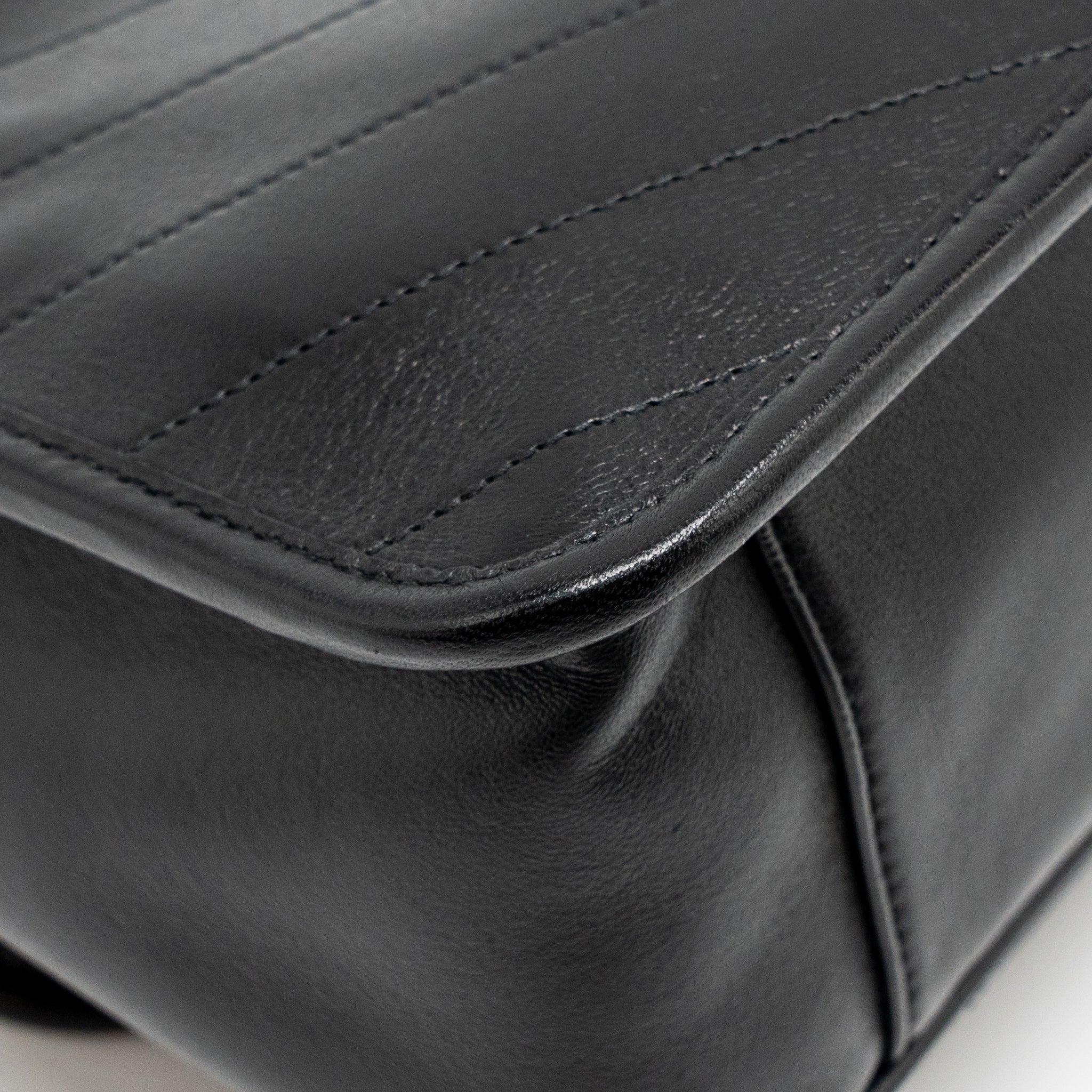 SAINT LAURENT MEDIUM NIKI BAG LAMBSKIN BLACK GHW