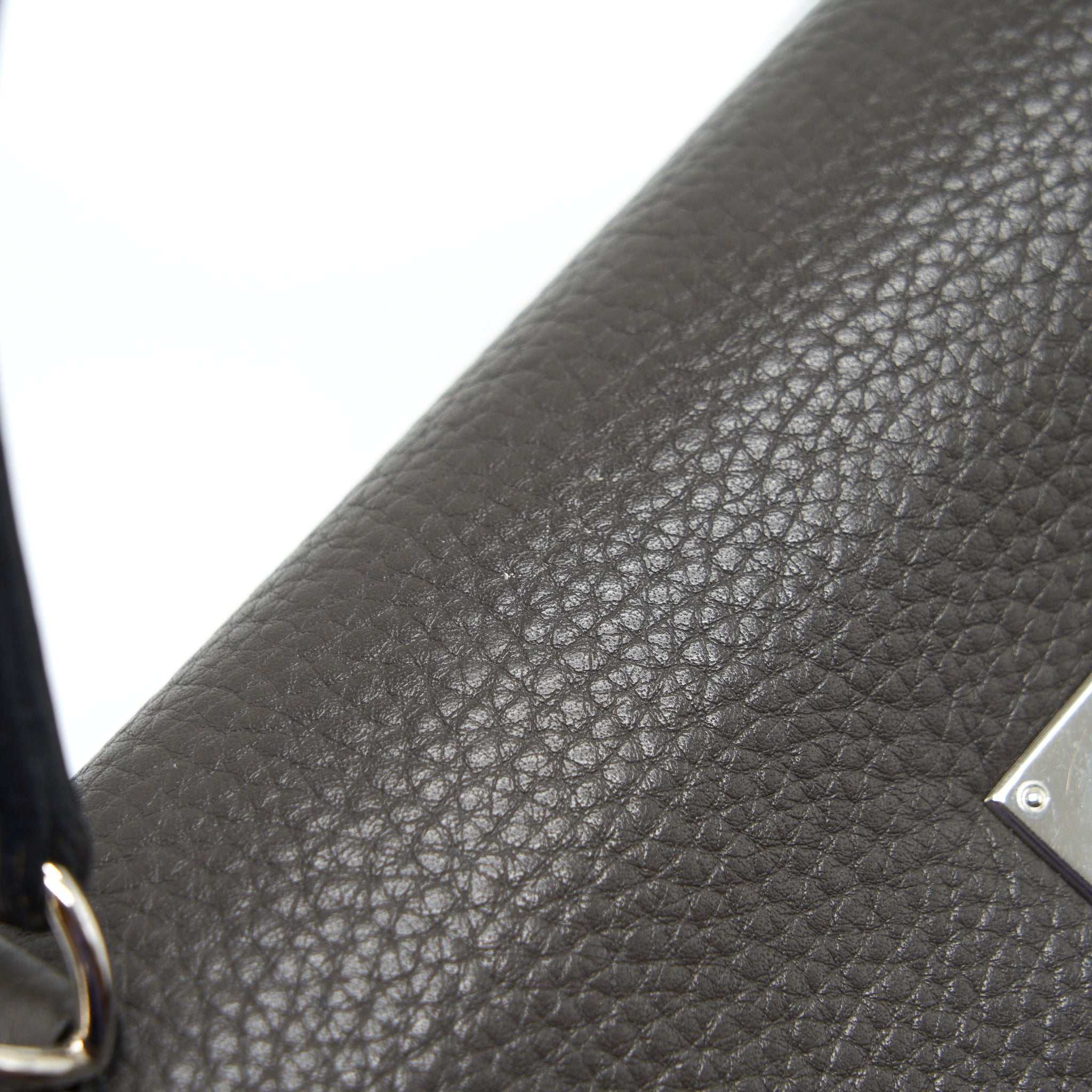 HERMES KELLY 32 CLEMENCE DARK GREY SHW
