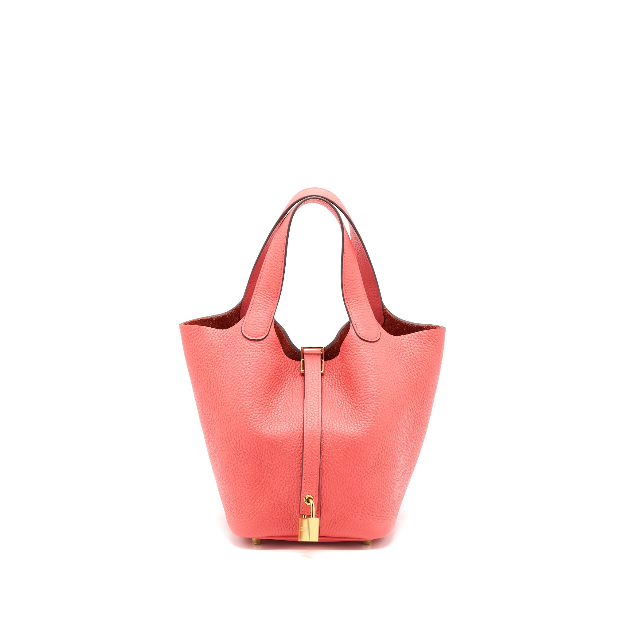 HERMES PICOTIN 18 LOCK BAG CLEMENCE ROSE JAIPUR GHW