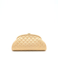 CHANEL TIMELESS CLUTCH CAVIAR GOLD BRUSHED GHW