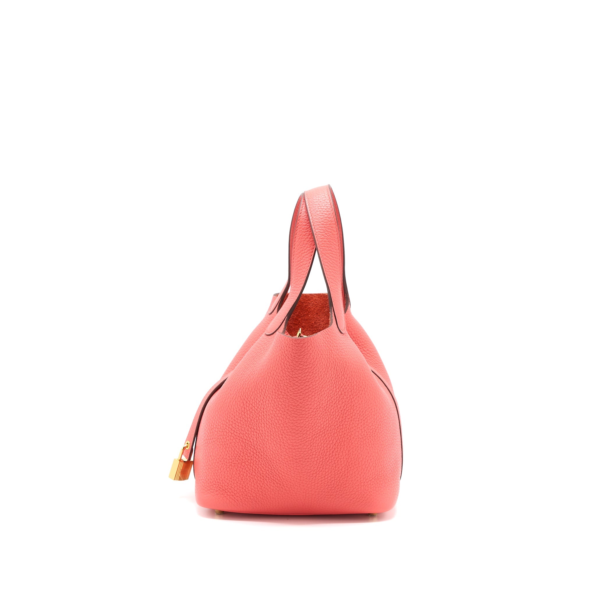 HERMES PICOTIN 18 LOCK BAG CLEMENCE ROSE JAIPUR GHW