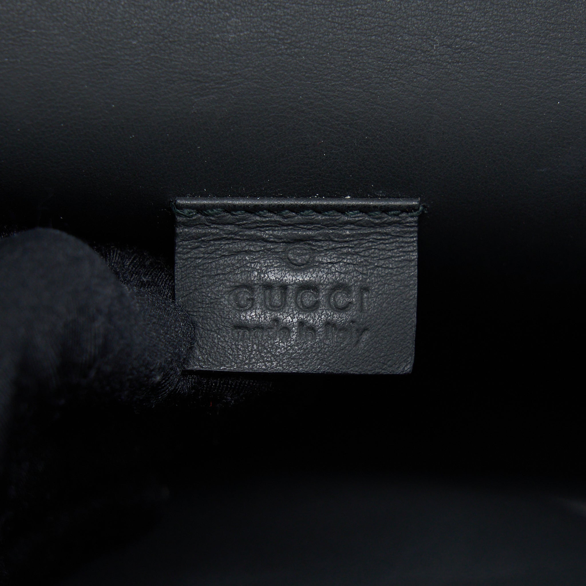 GUCCI DIONYSUS SHOULDER BAG BLACK SHW