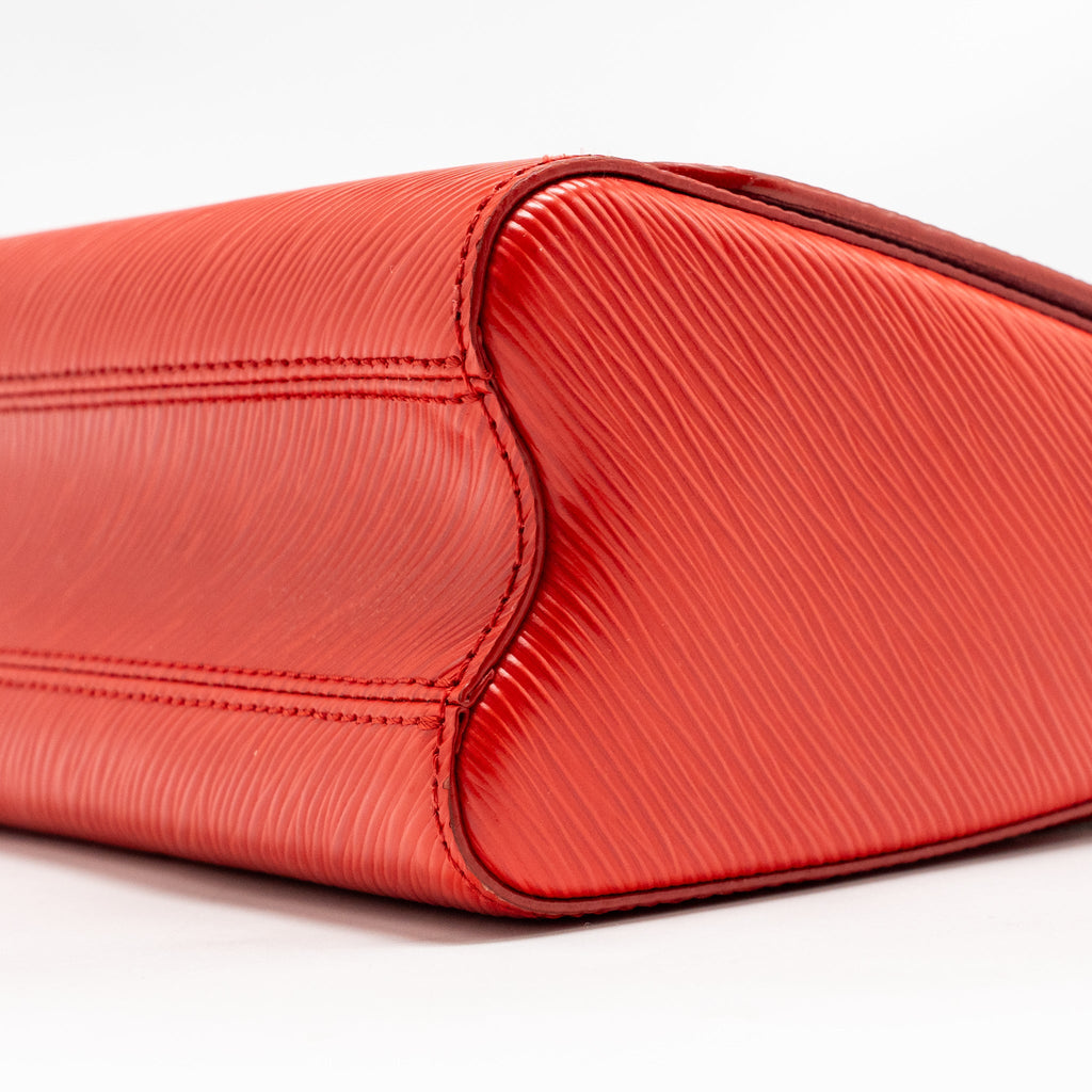 LOUIS VUITTON TWIST MM EPI LEATHER RED SHW