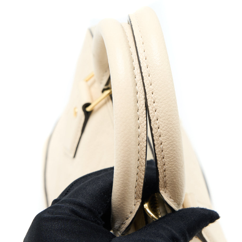 LOUIS VUITTON NEO ALMA PM MONOGRAM EMPREINTE WHITE GHW