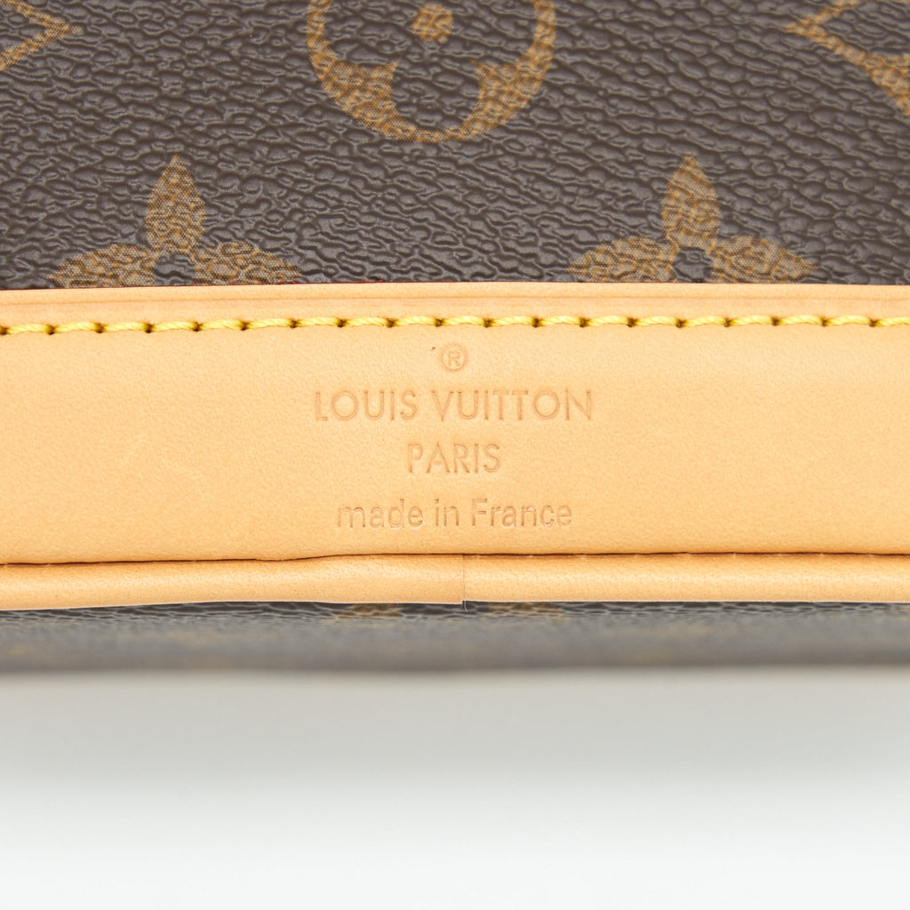 LOUIS VUITTON NANO NOE NEW VERSION MONOGRAM CANVAS GHW