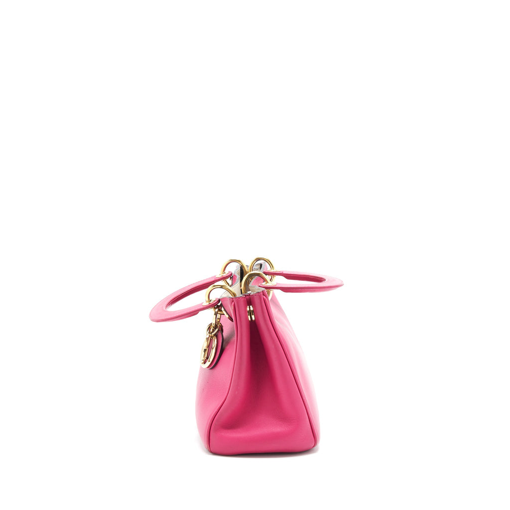 DIOR DIORISSIMO MINI TOTE BAG PINK