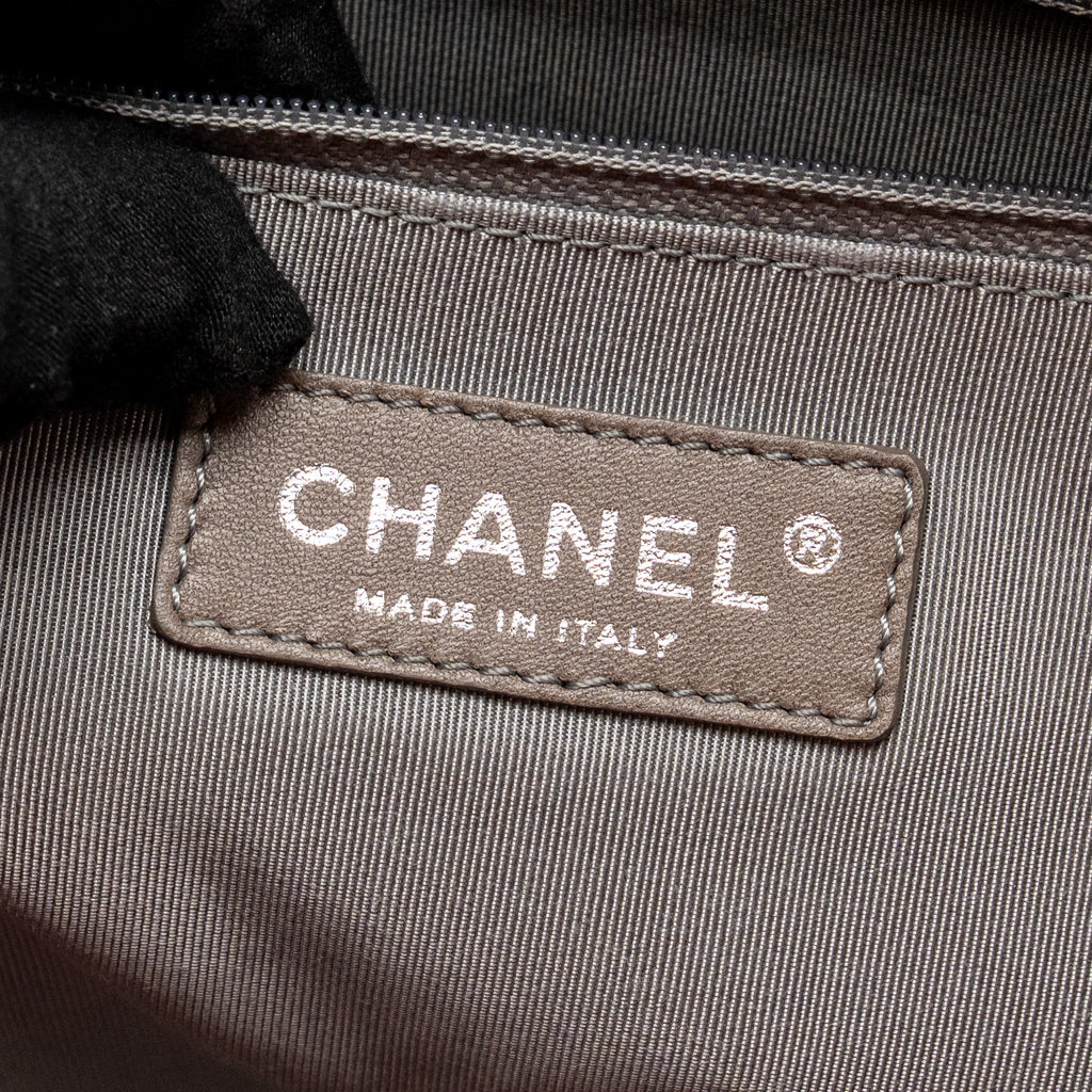 CHANEL CC SOFT SHOPPER TOTE GRAINED CALFSKIN PINK SHW