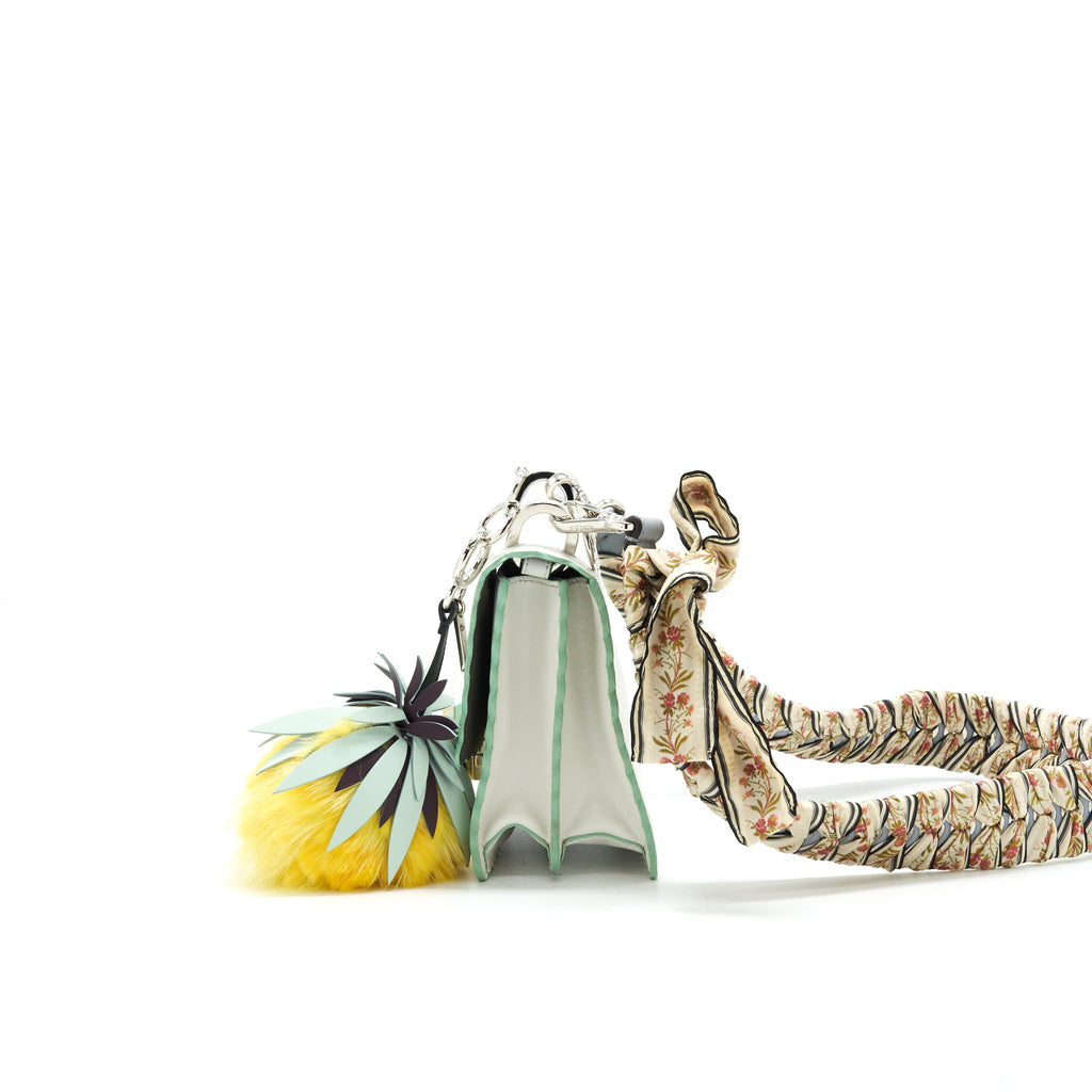 FENDI RUNWAY SMALL KAN I WITH STRAPS AND BAG CHARM