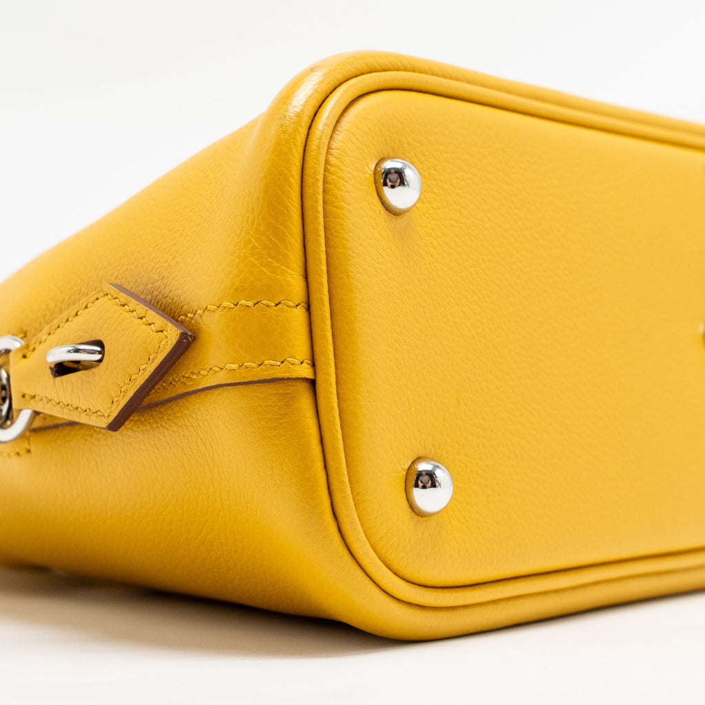 HERMES BOLIDE 1923 25 EVERCOLOR JAUNE AMBER / ROSE ETE SHW