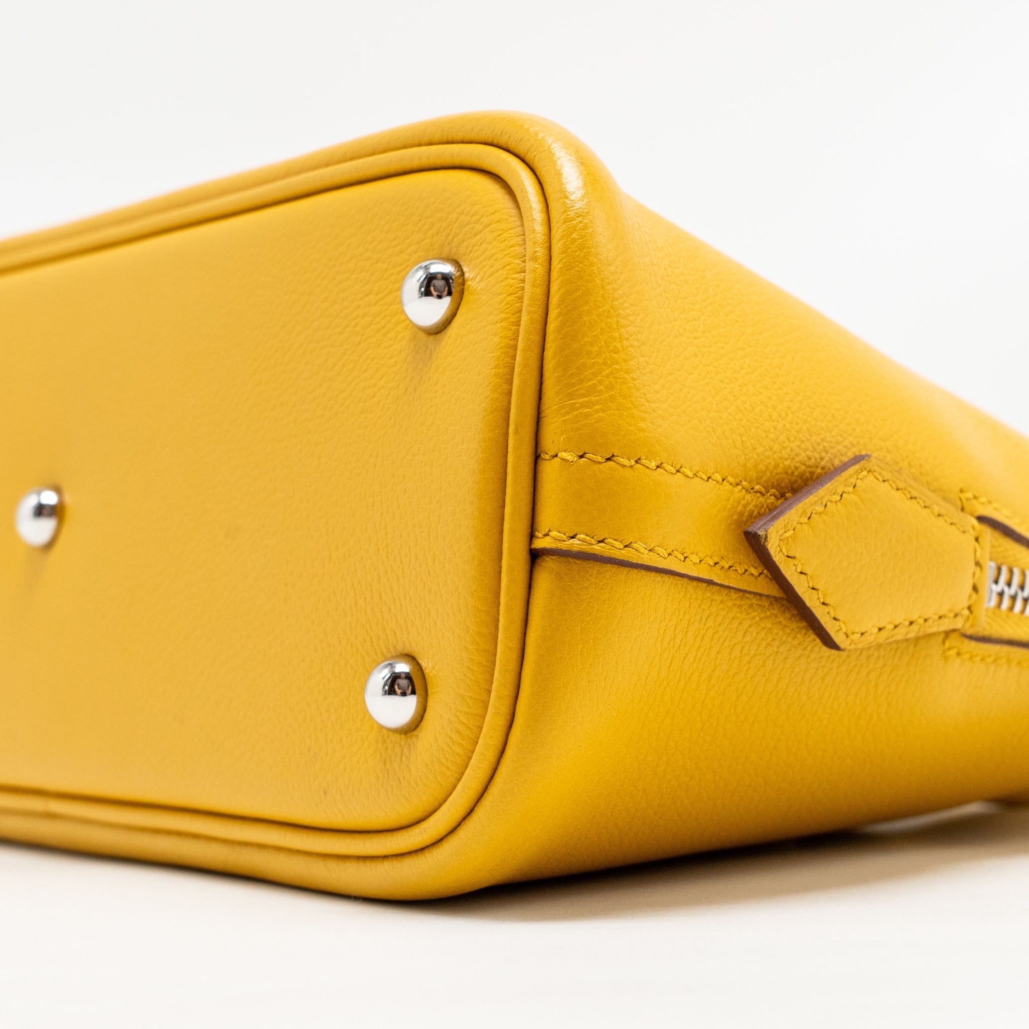 HERMES BOLIDE 1923 25 EVERCOLOR JAUNE AMBER / ROSE ETE SHW