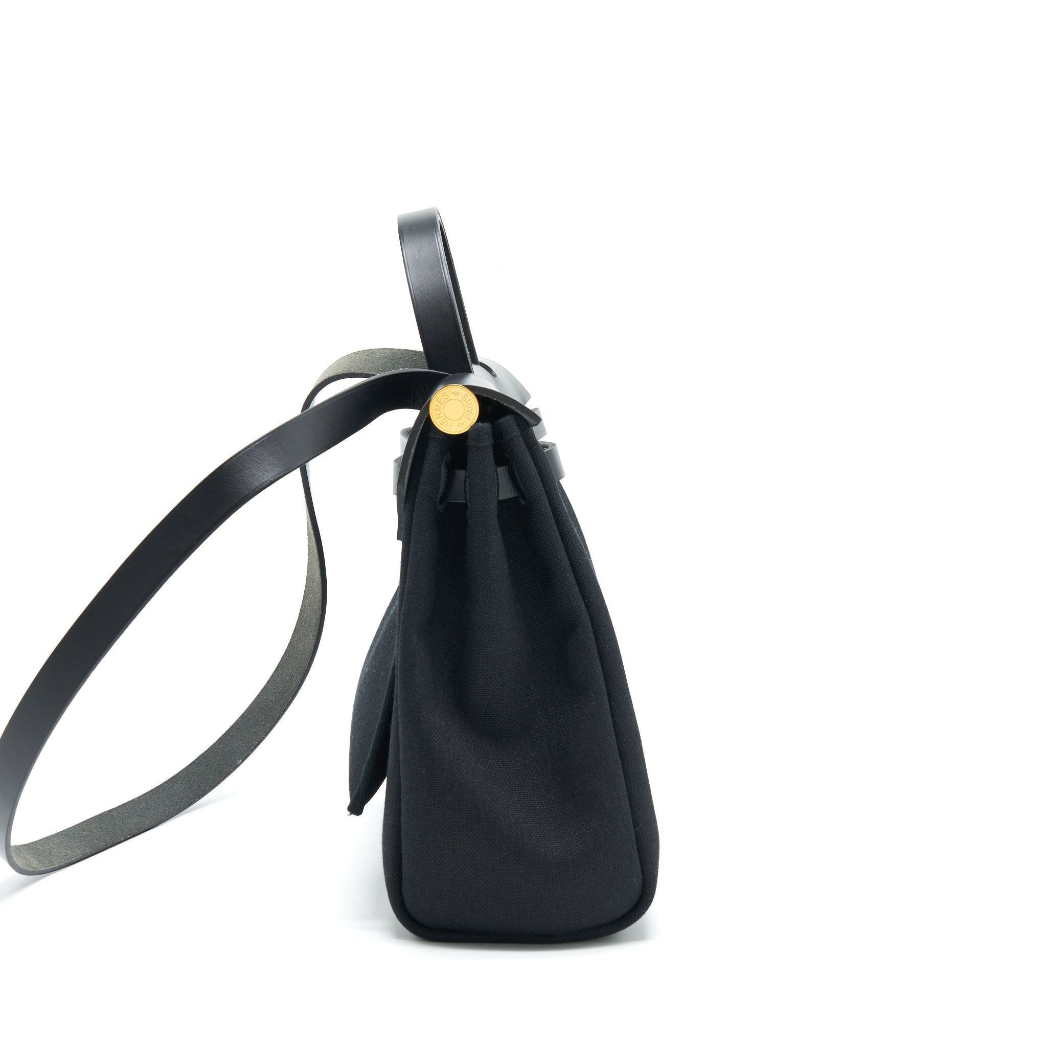 HERMES HERBAG 31 BLACK GHW