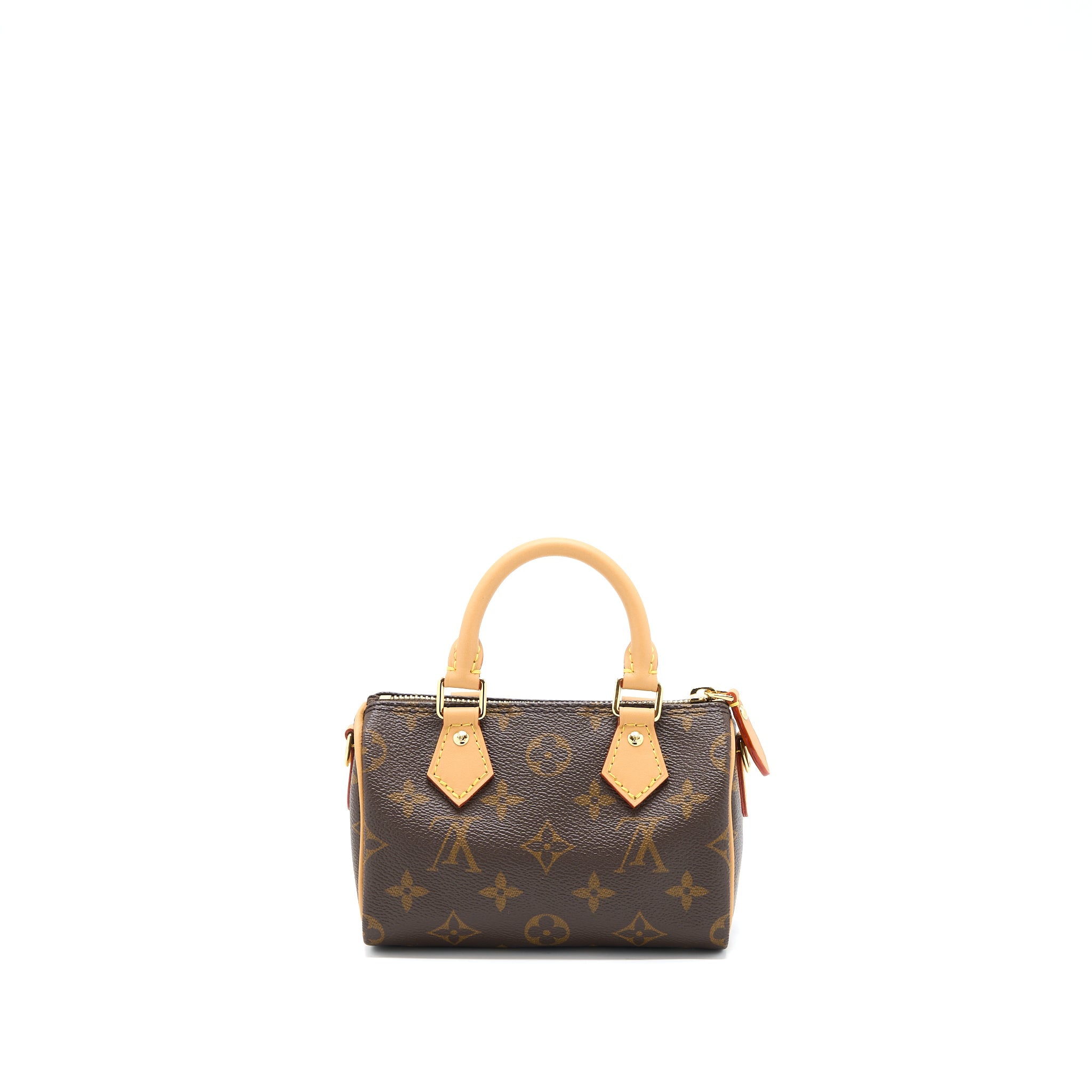 LOUIS VUITTON NEW VERSION NANO SPEEDY MONOGRAM CANVAS GHW