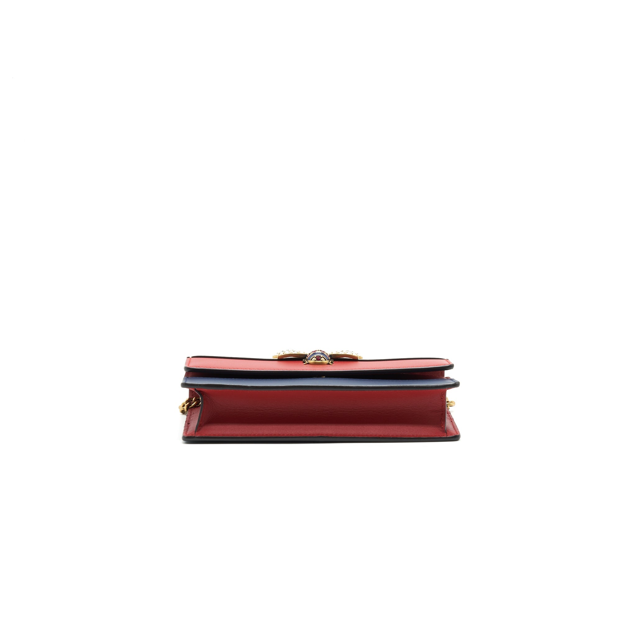 GUCCI QUEEN MARGARET LEATHER MINI BAG