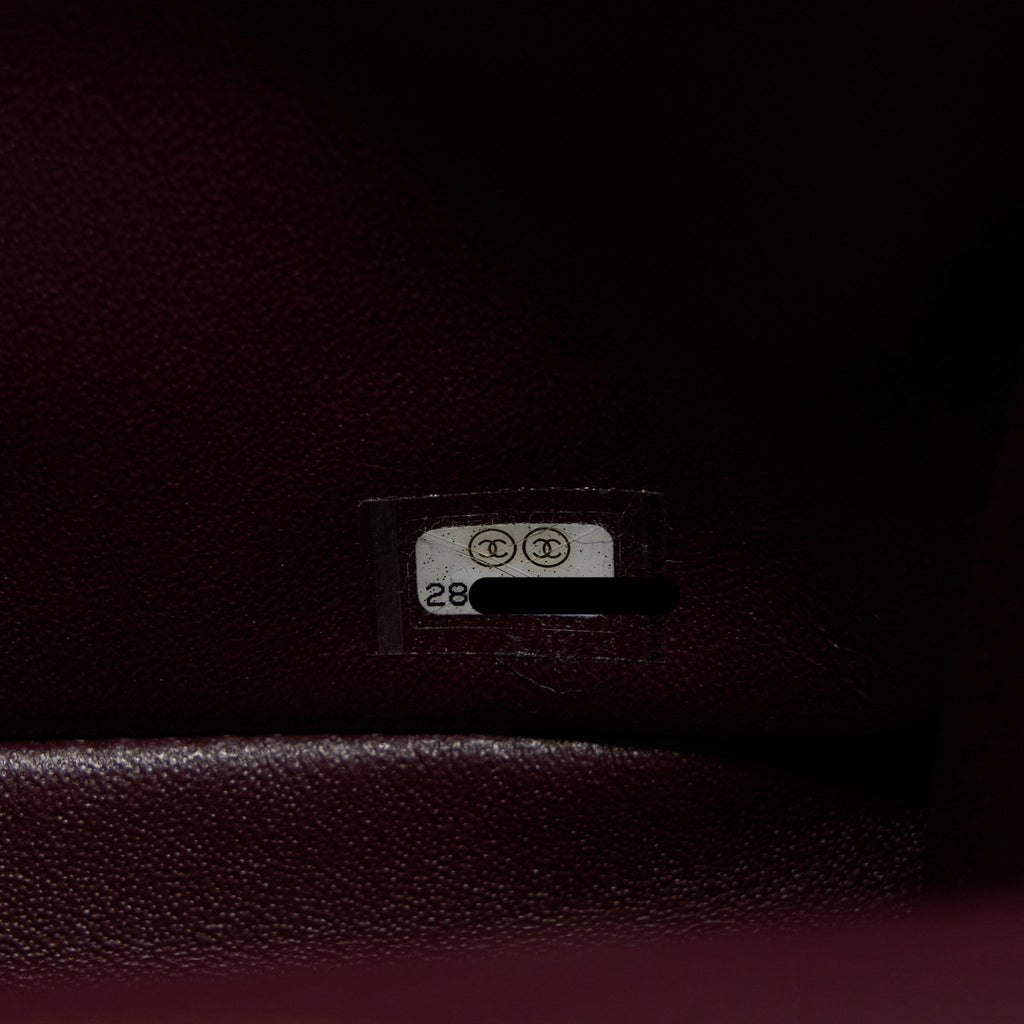 CHANEL SMALL 2.55 REISSUE FLAP BAG AGED CALFSKIN BLACK BRUSHED GHW