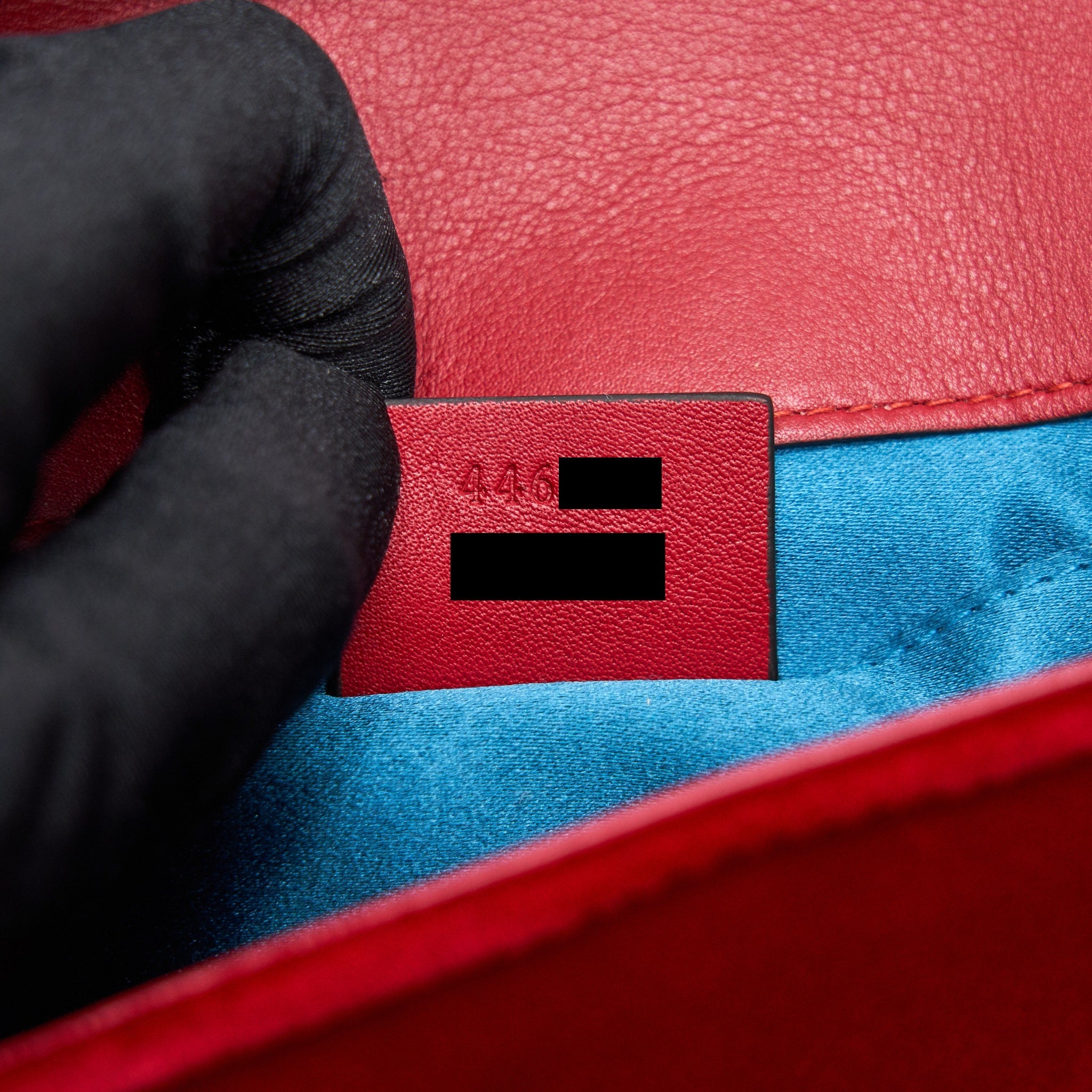 GUCCI VELVET GG MARMONT MATELASSE MINI BAG