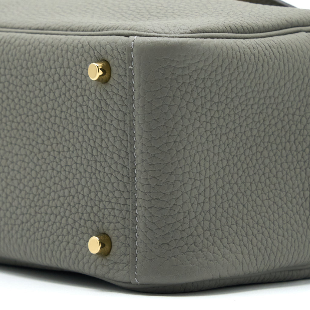 HERMES MINI LINDY CLEMENCE 0L GRIS MEYER GHW