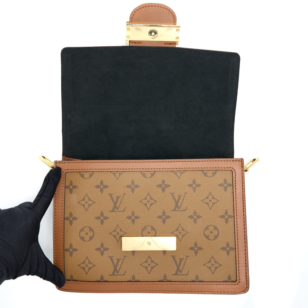 LOUIS VUITTON DAUPHINE MM MONOGRAM CANVAS GHW