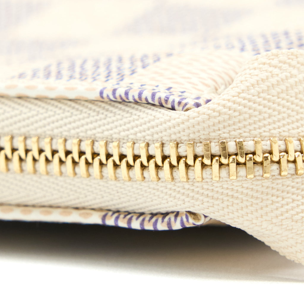 LOUIS VUITTON MINI POCHETTE ACCESSORIES DAMIER AZUR CANVAS GHW