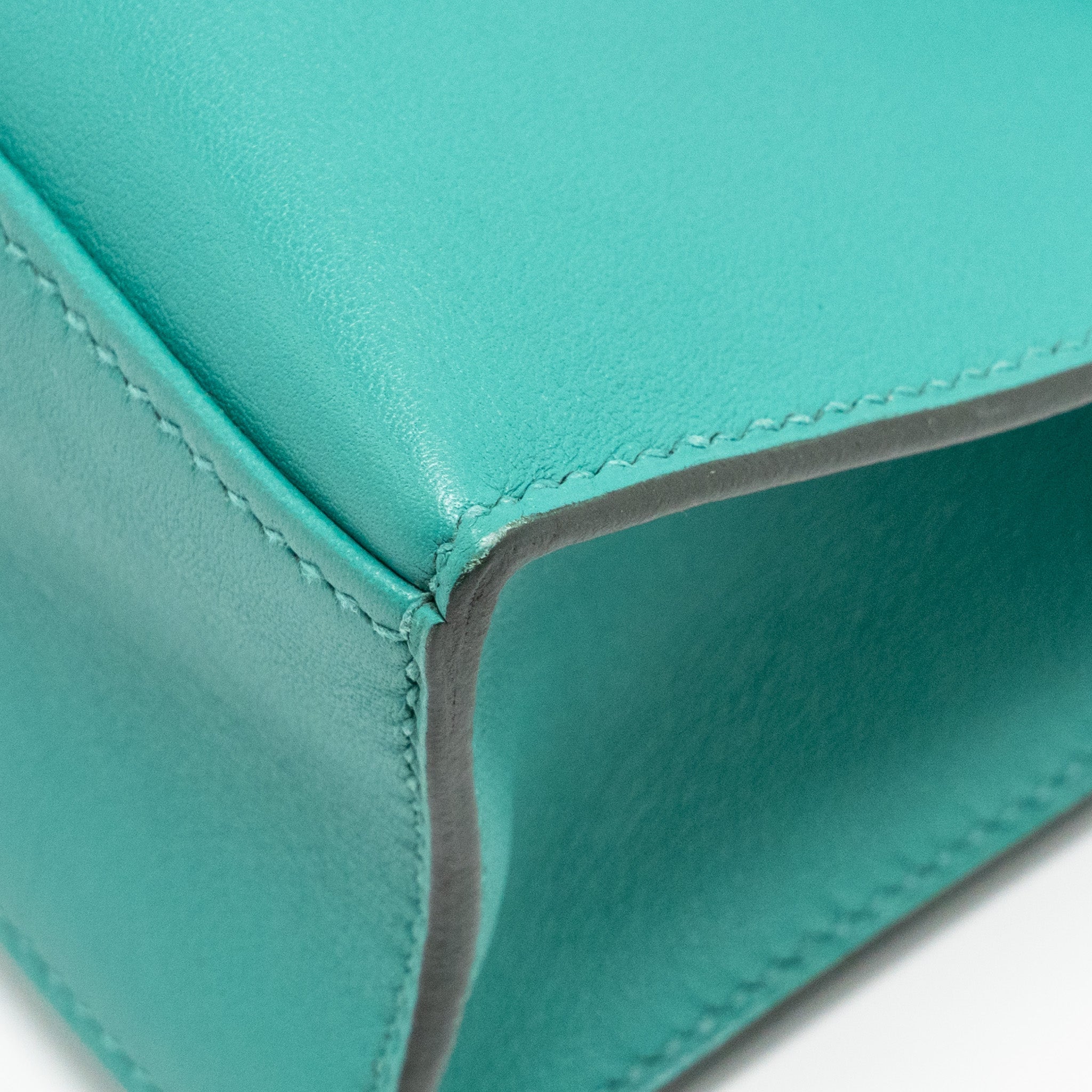 HERMES KELLY POCHETTE SWIFT VERT VERONE GHW