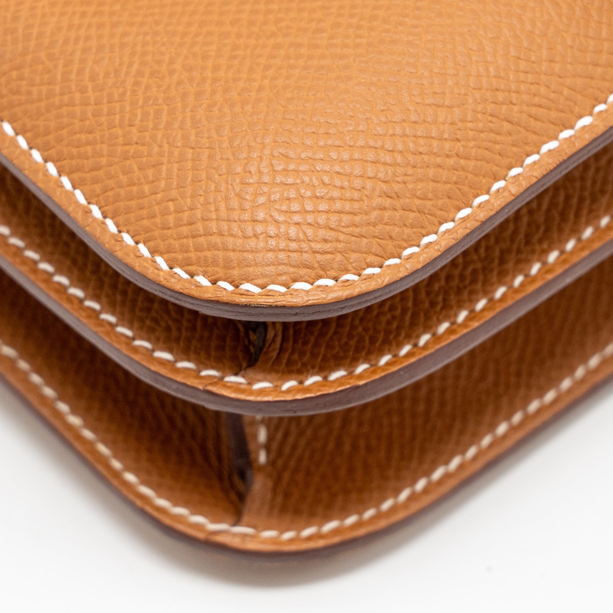HERMES MINI CONSTANCE EPSOM GOLD SHW