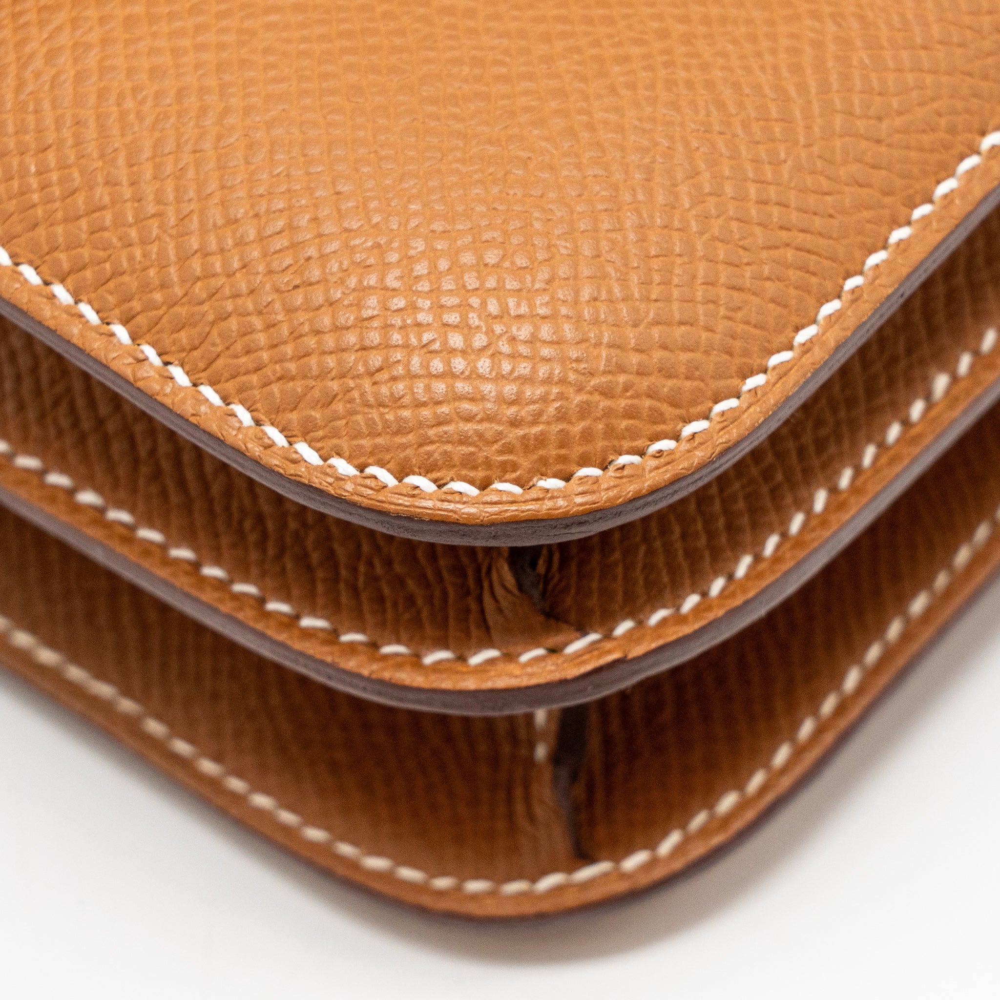 HERMES MINI CONSTANCE EPSOM GOLD SHW