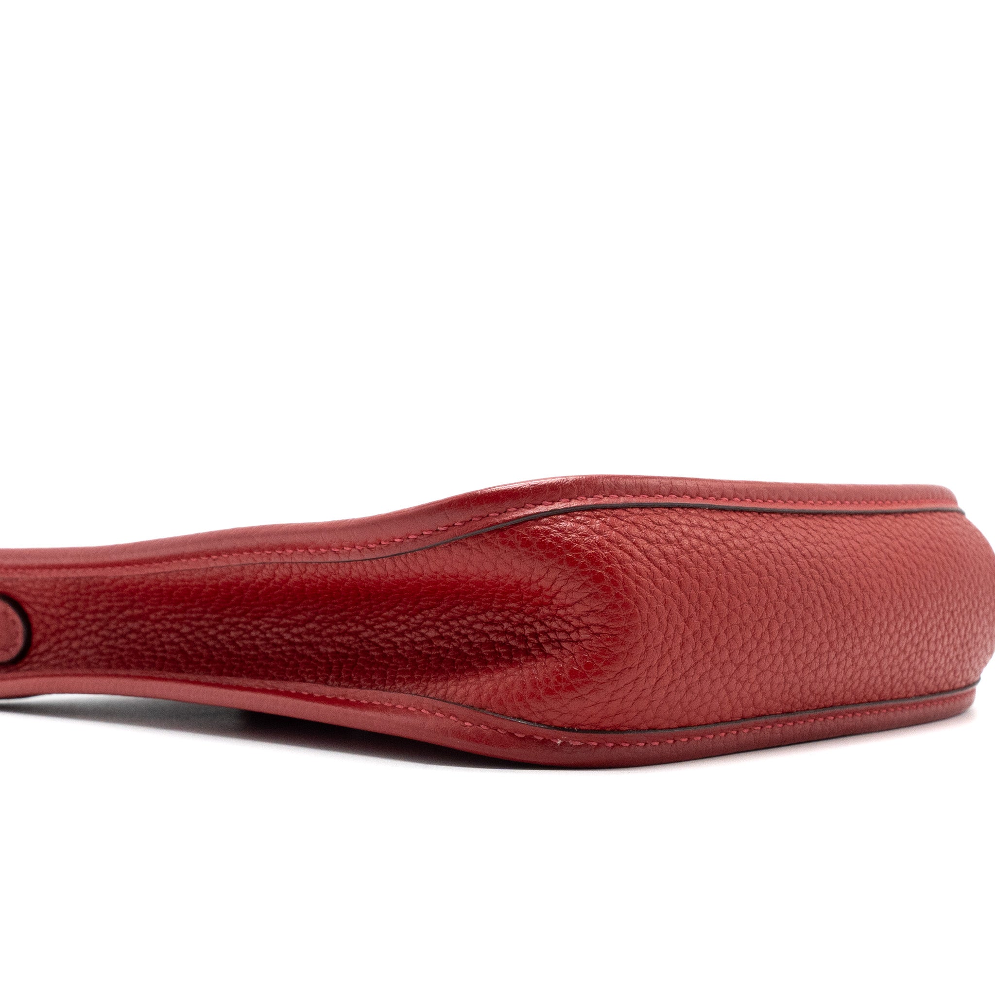 HERMES MINI EVELYNE CLEMENCE RED SHW SQUARE O