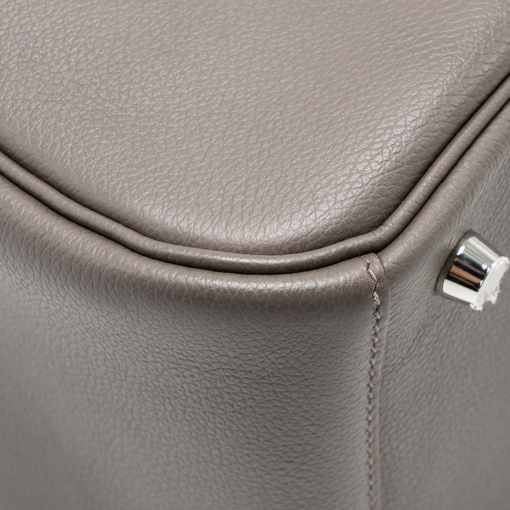 HERMES LINDY 26 EVERCOLOR 8F GRIS ETAIN SHW