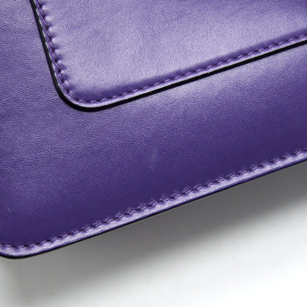 BVLGARI SERPENTI FOREVER SHOULDER BAG PURPLE LGHW