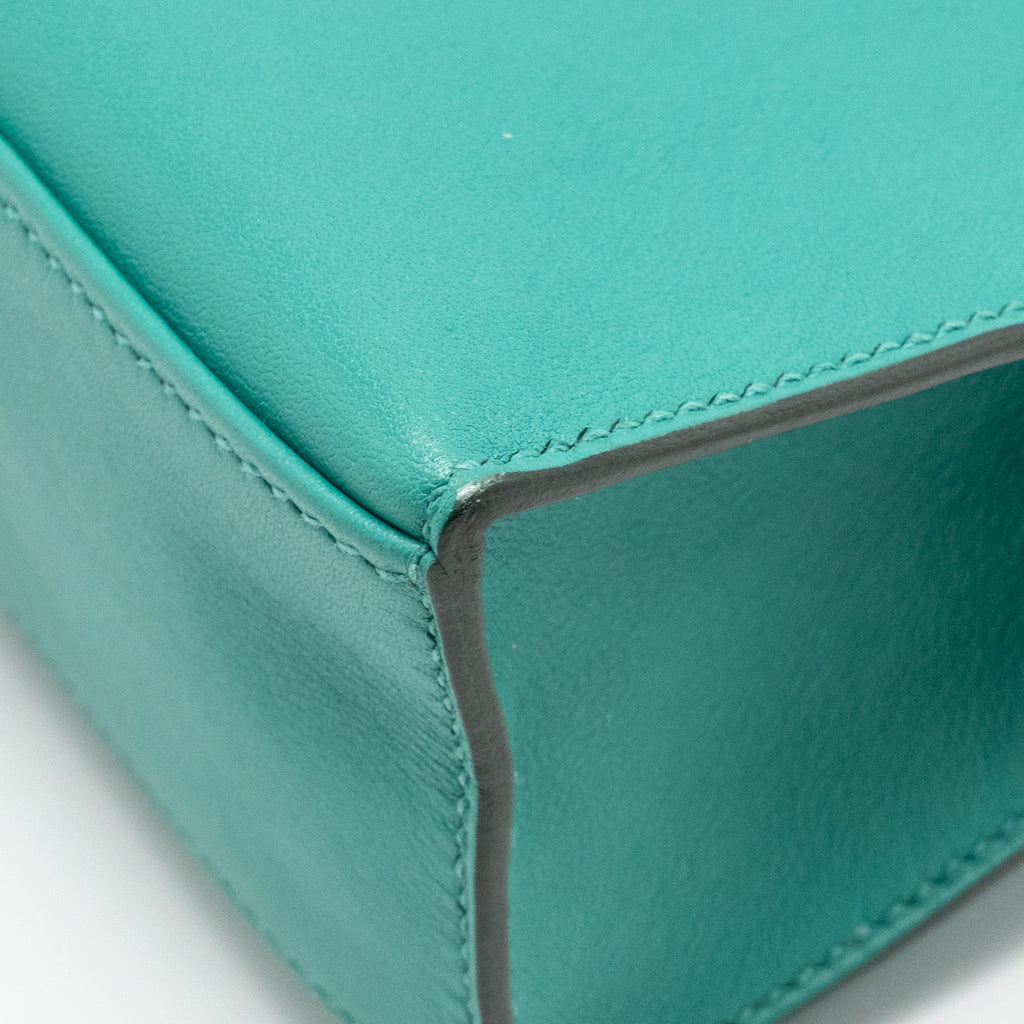 HERMES KELLY POCHETTE SWIFT VERT VERONE GHW