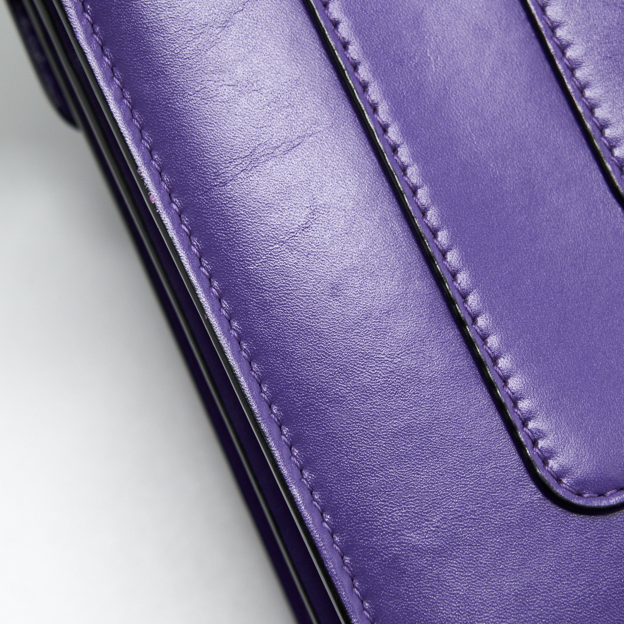 BVLGARI SERPENTI FOREVER SHOULDER BAG PURPLE LGHW