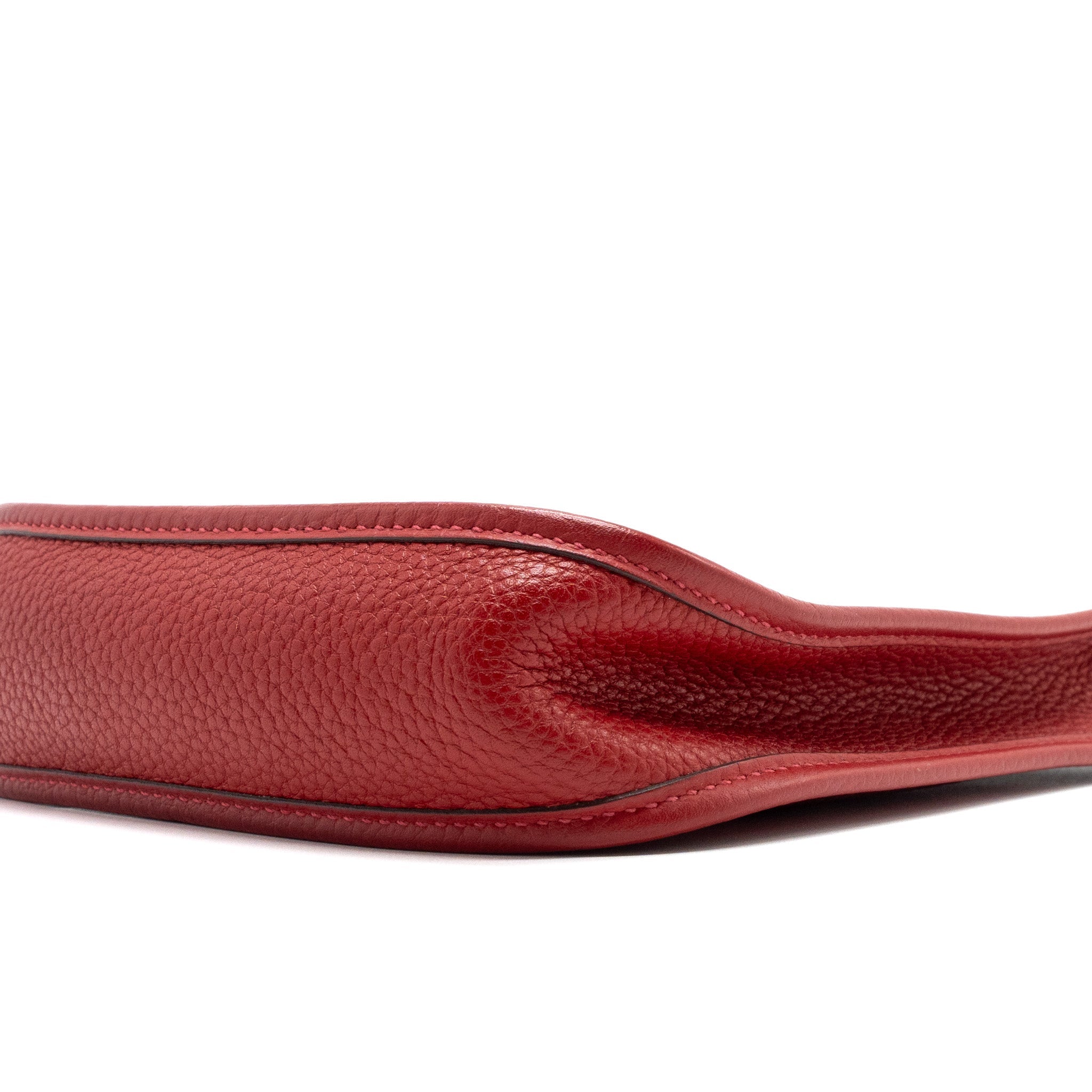 HERMES MINI EVELYNE CLEMENCE RED SHW SQUARE O