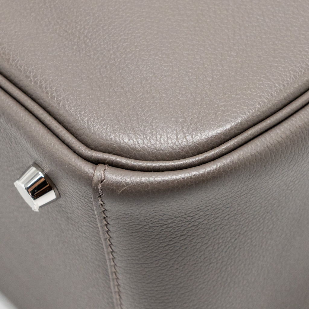 HERMES LINDY 26 EVERCOLOR 8F GRIS ETAIN SHW