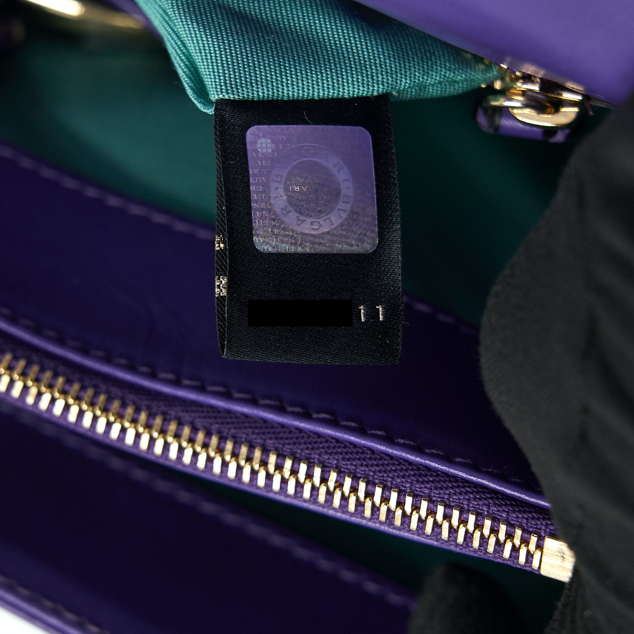 BVLGARI SERPENTI FOREVER SHOULDER BAG PURPLE LGHW