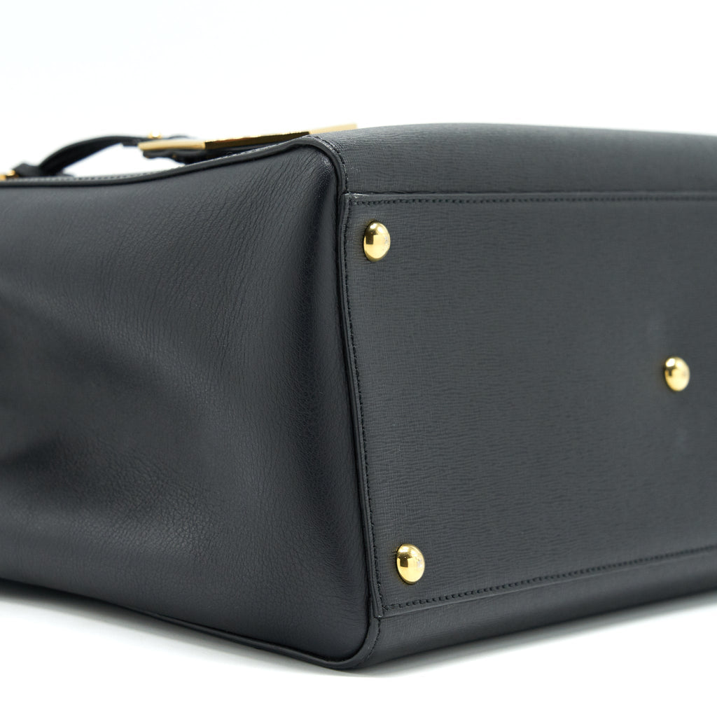 FENDI 2JOURS TOTE BAG BLACK GHW