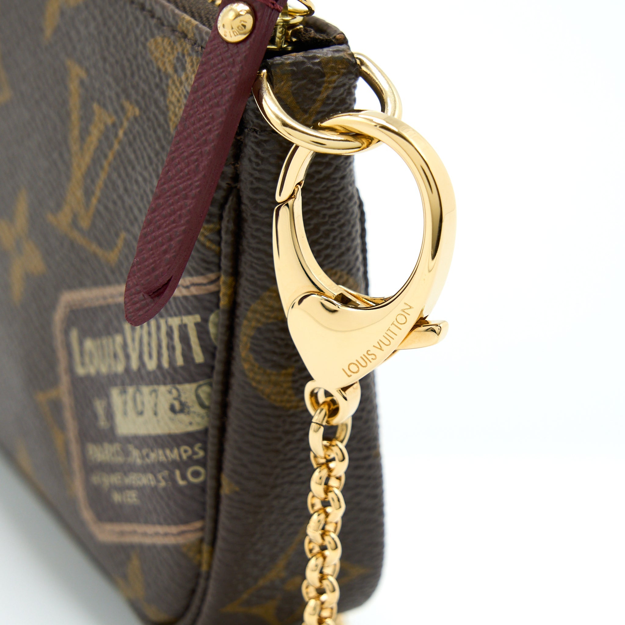 LOUIS VUITTON MINI POCHETTE LIMITED EDITION MONOGRAM CANVAS GHW