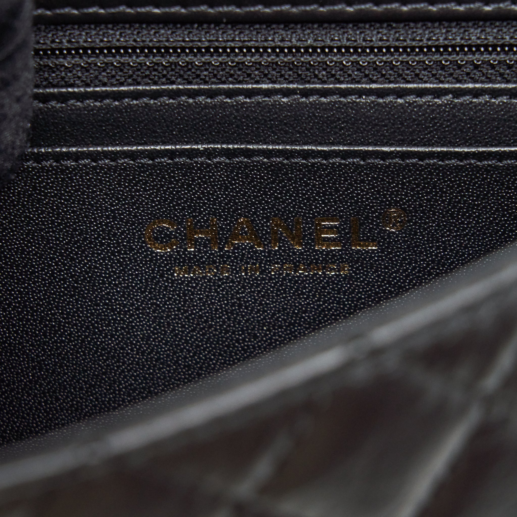 CHANEL MINI 2.55 REISSUE FLAP BAG AGED CALFSKIN BLACK BRUSHED GHW (MICROCHIP)
