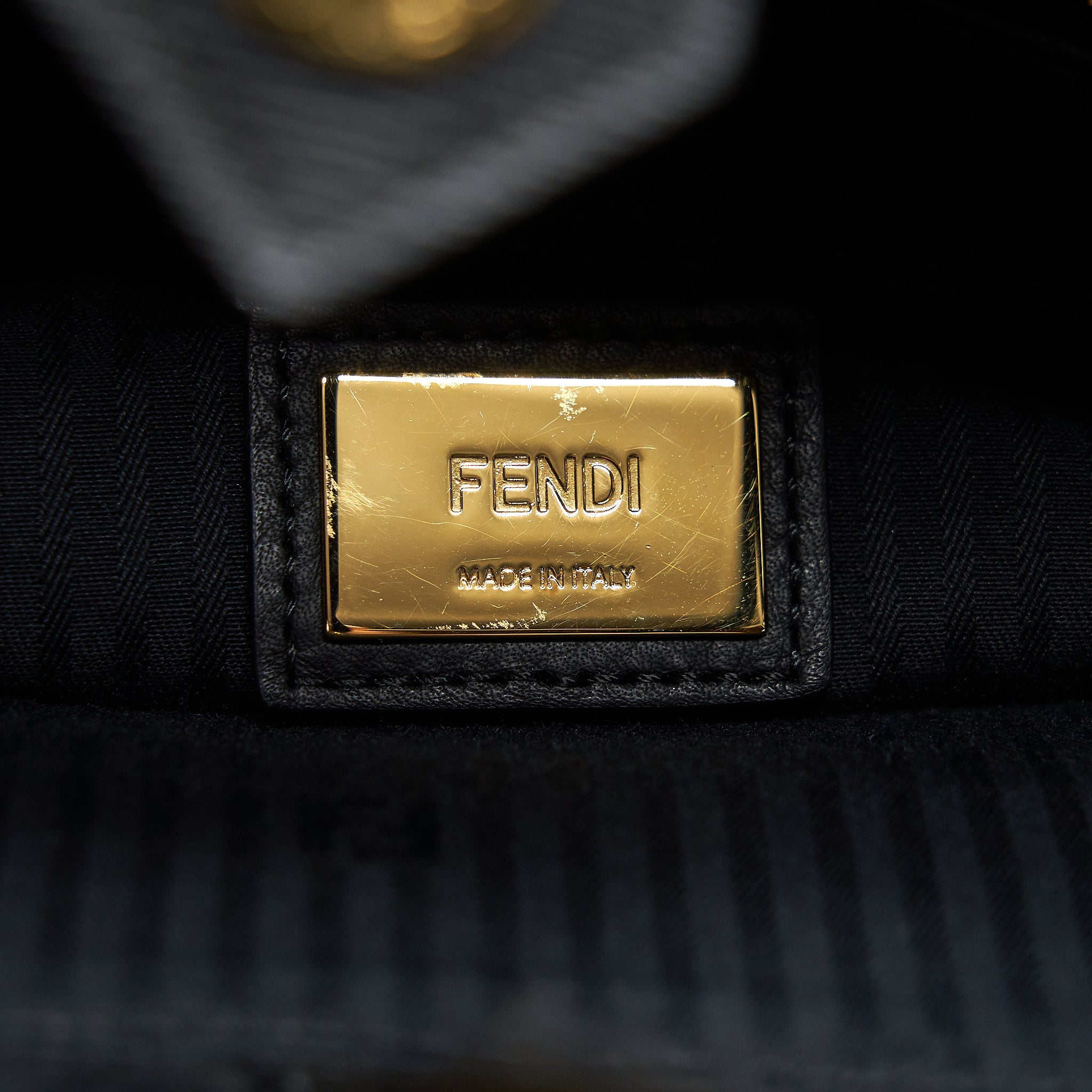 FENDI 2JOURS TOTE BAG BLACK GHW