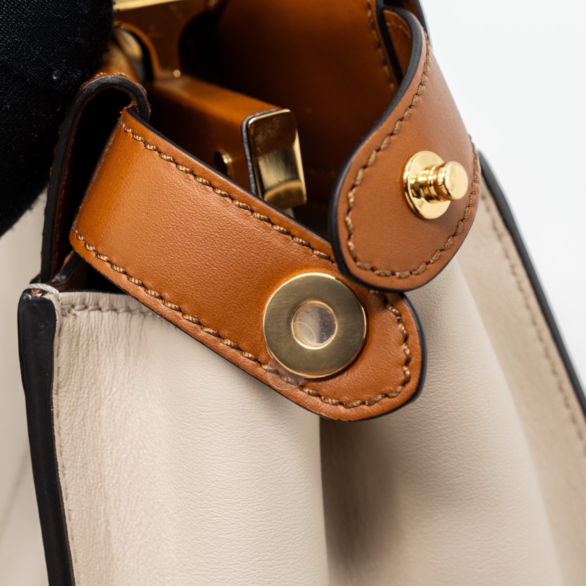 FENDI MEDIUM PEEKABOO BAG CALFSKIN MULTICOLOUR GHW