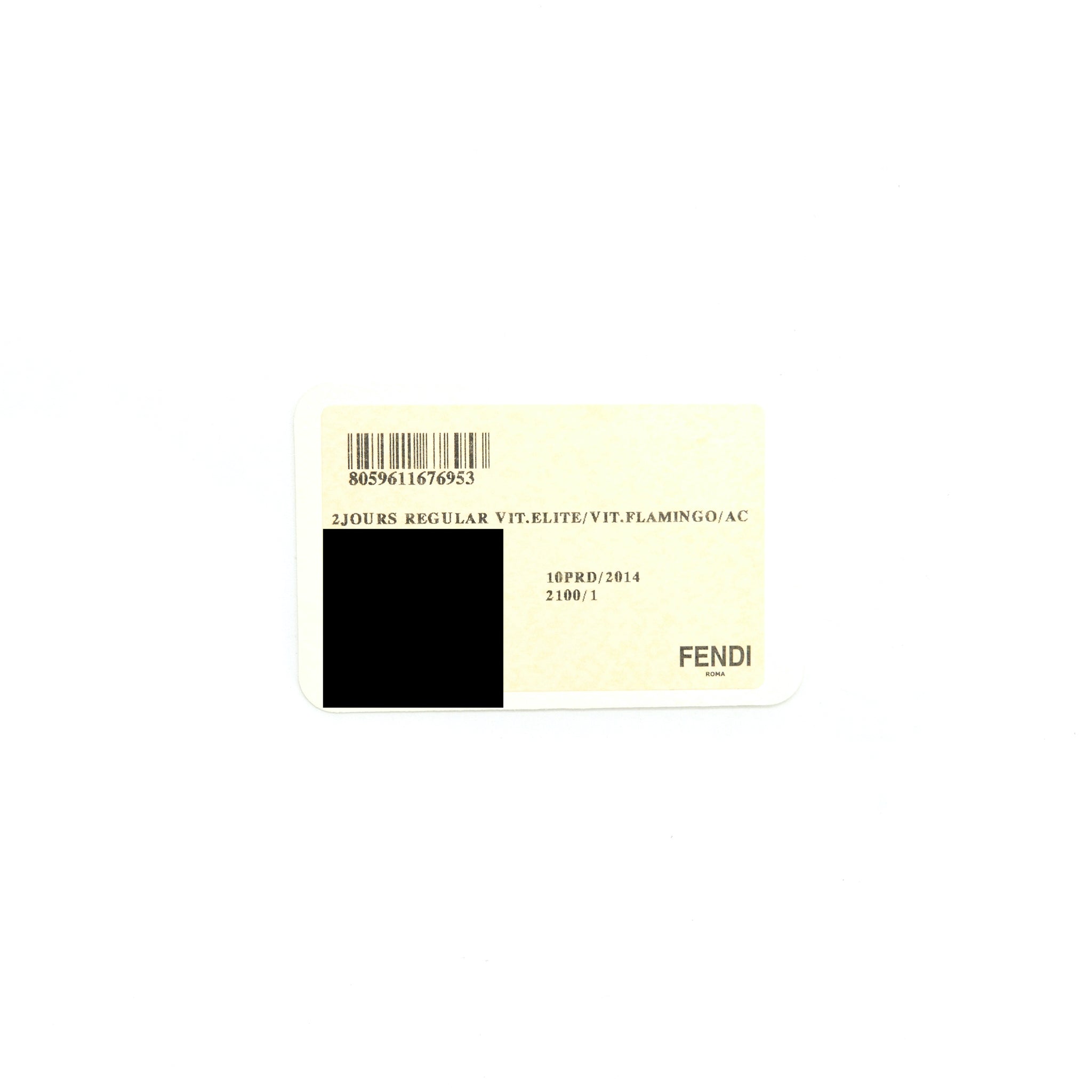 FENDI 2JOURS TOTE BAG BLACK GHW