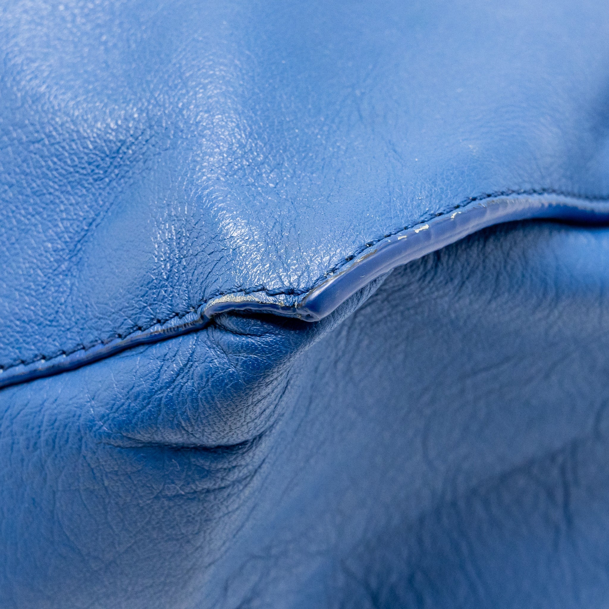 BALENCIAGA PAPIER A4 TOTE BAG LEATHER BLUE SHW