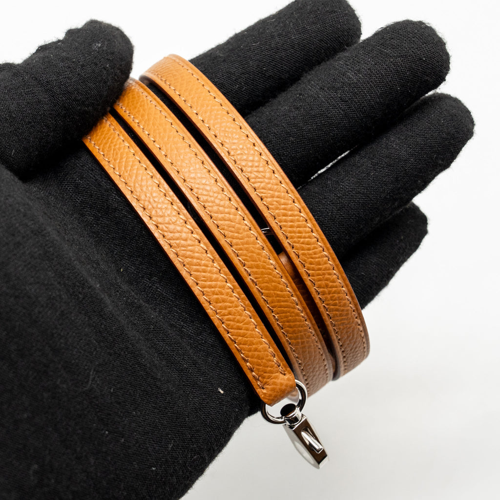HERMES KELLYDOLE / KELLY DOLE PICTO EPSOM GOLD / ZANZIBAR /  ORANGE FIELD / MILTON SHW