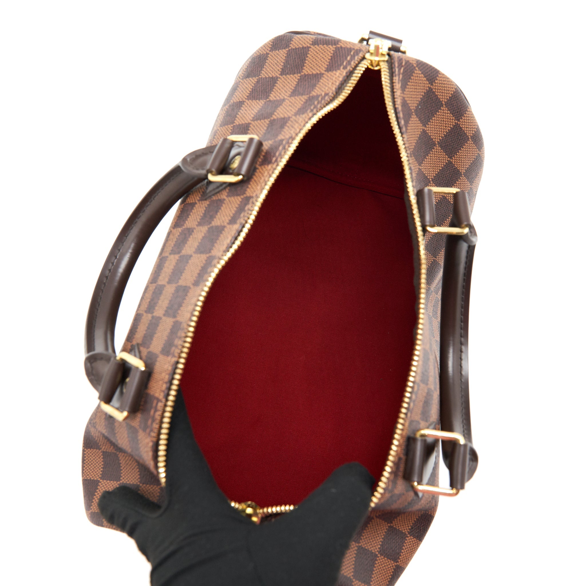 LOUIS VUITTON SPEEDY 30 DAMIER EBENE GHW
