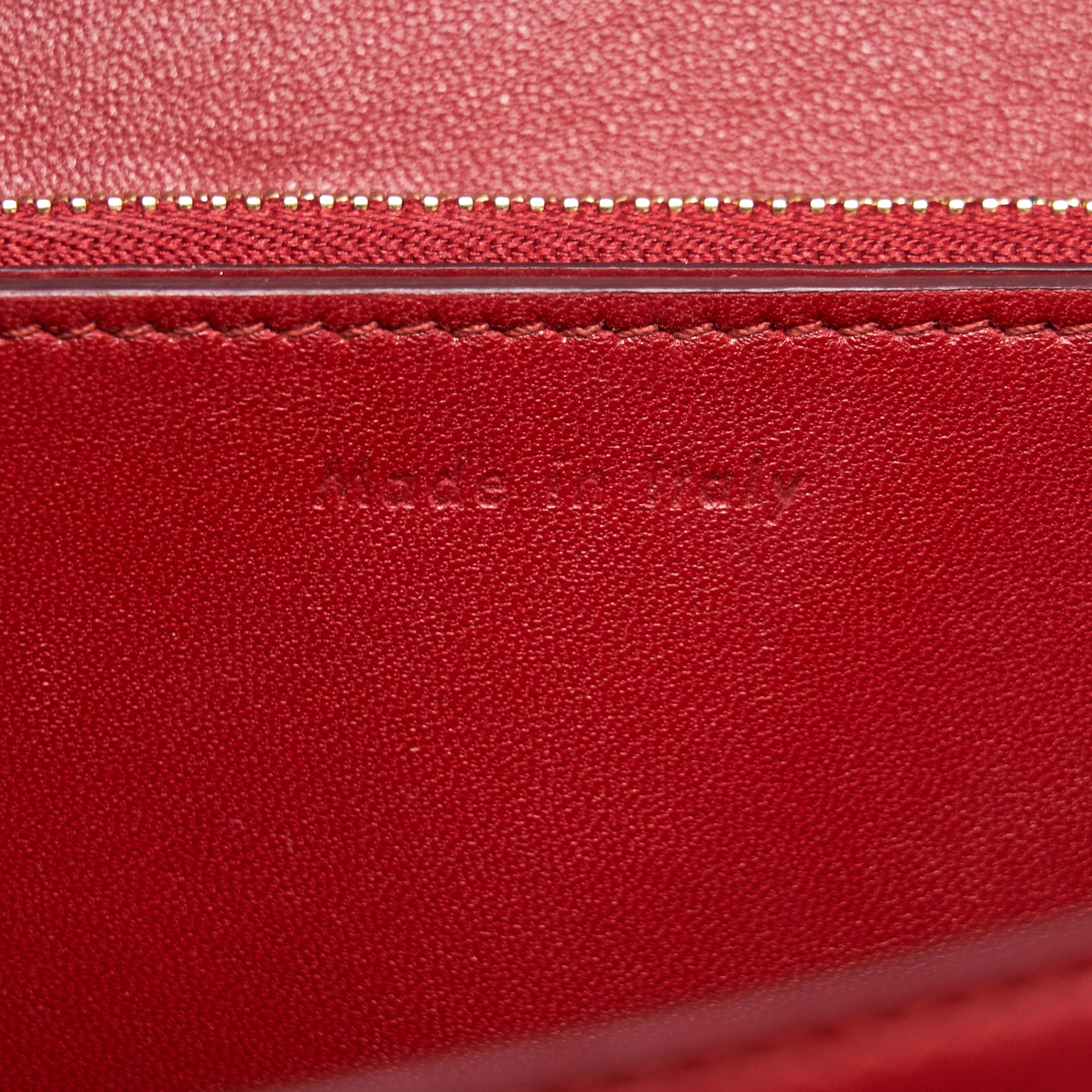 CELINE MEDIUM CLASSIC BOX BAG RED GHW