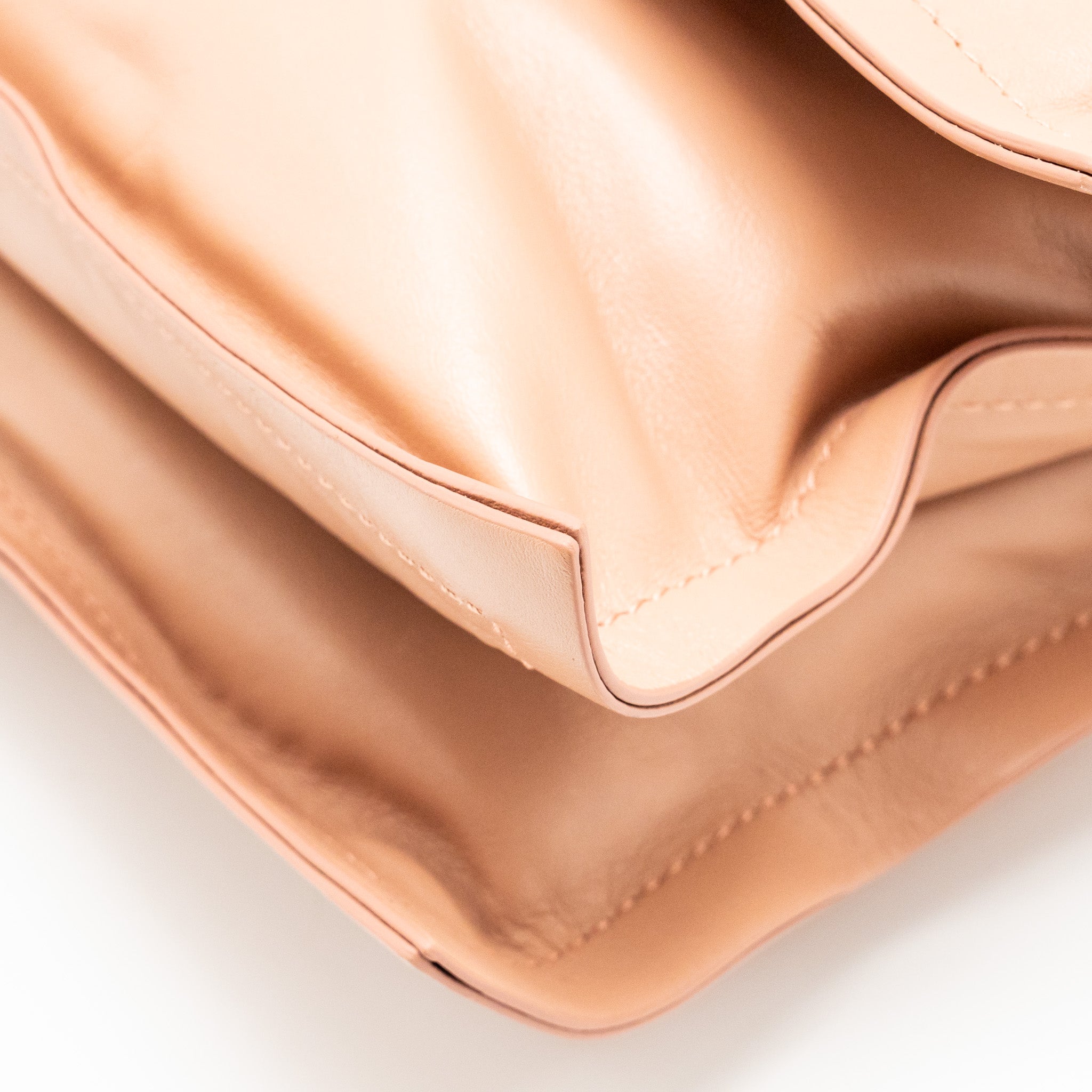 SALVATORE FERRAGAMO VIVA BOW SHOULDER BAG LEATHER DUST PINK SHW