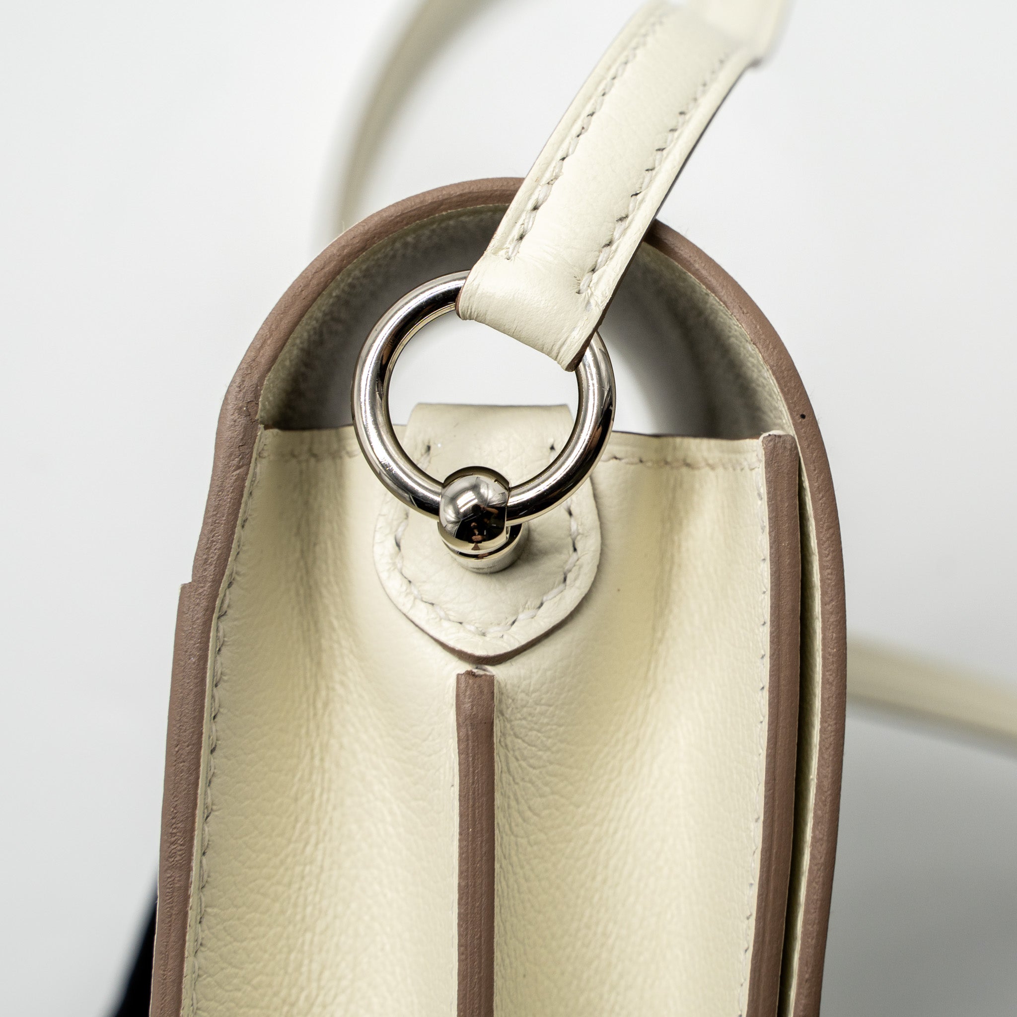 HERMES MINI ROULIS EVERCOLOR MUSHROOM/BISCUIT SHW