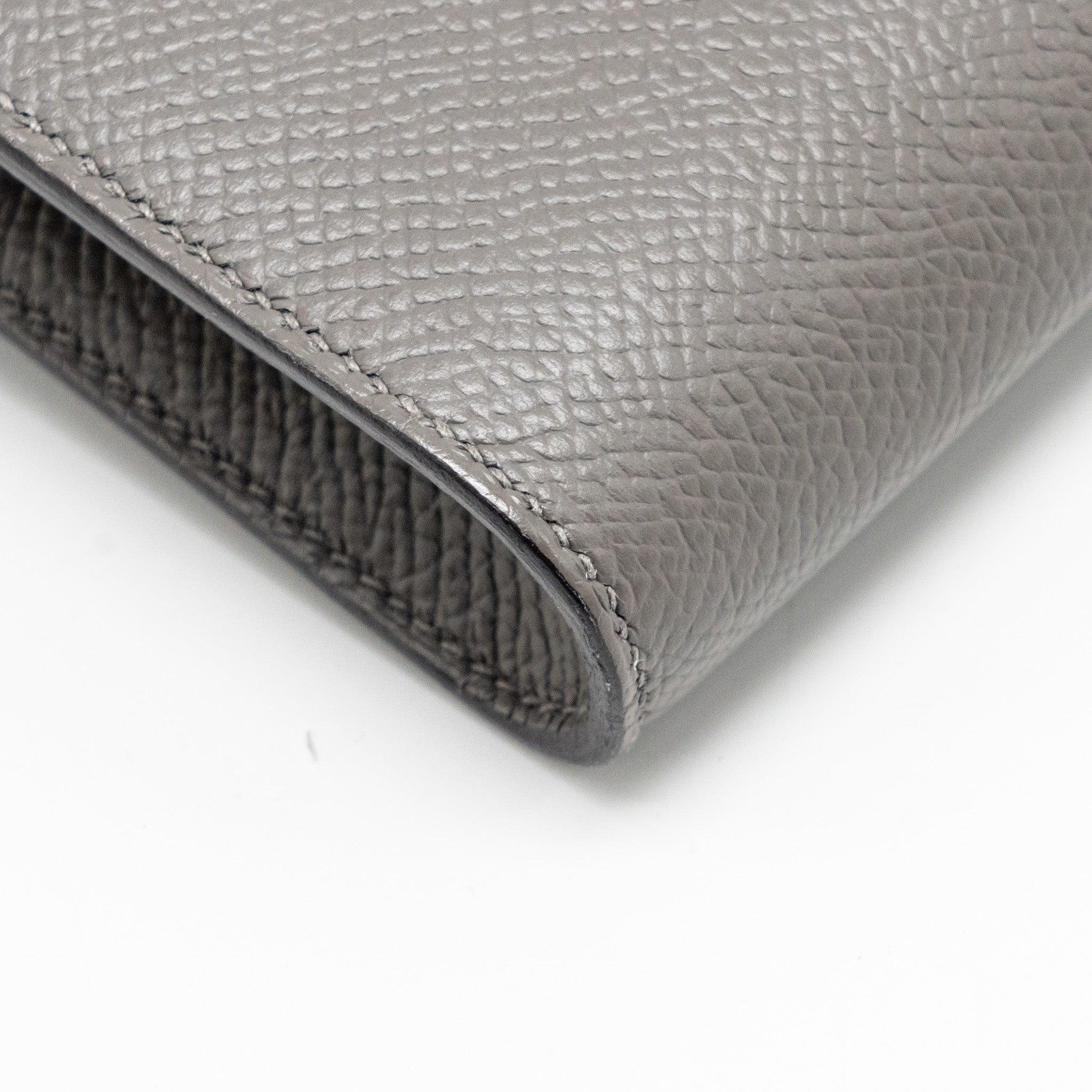 HERMES CLIC 16 WALLET EPSOM GRIS MEYER SHW