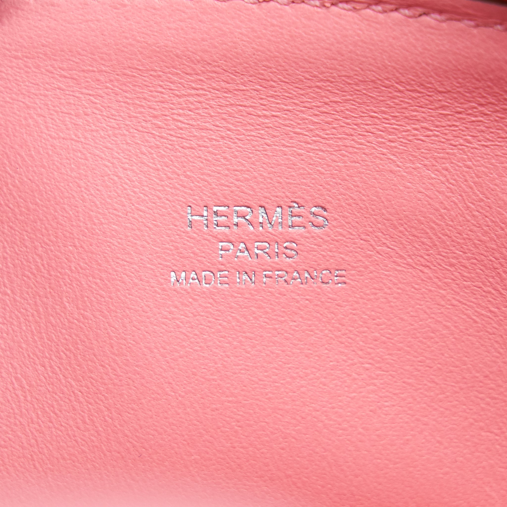 HERMES MINI BOLIDE CHÈVRE MYSORE ROSE CONFETTI SHW