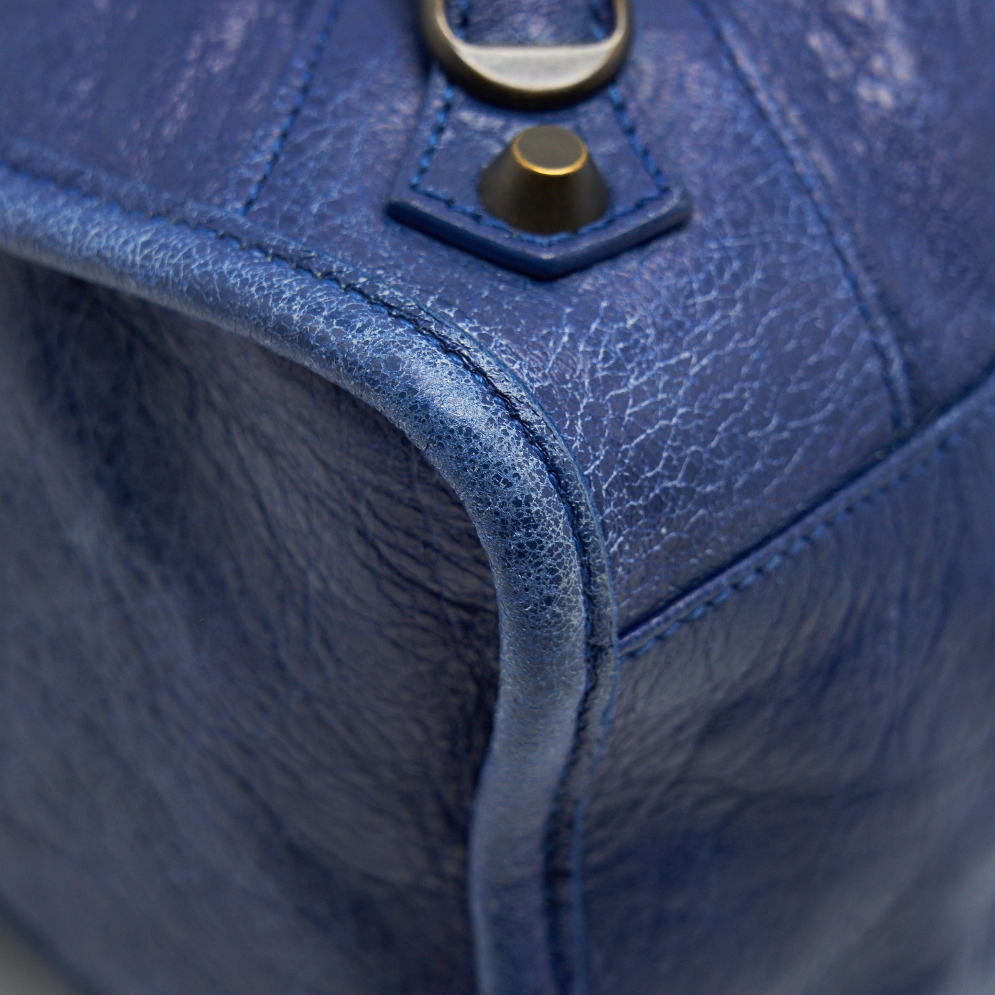 BALENCIAGA CLASSIC CITY BAG BLUE